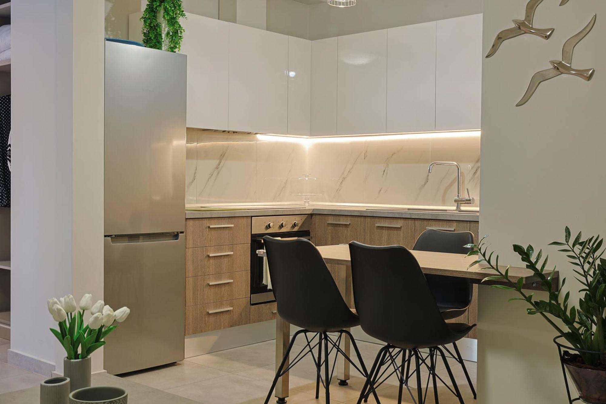 Апартаменты Zeta-Garden Oasis & Private Parking By Optimum Link Катерини Экстерьер фото