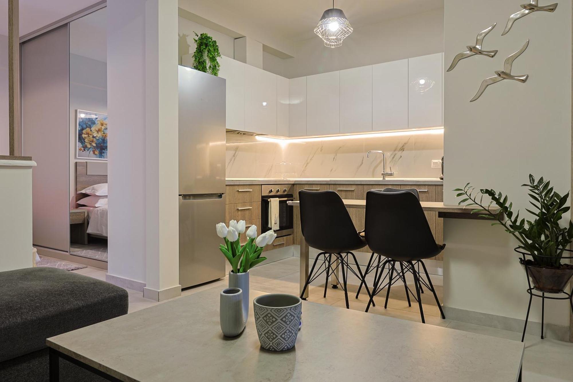 Апартаменты Zeta-Garden Oasis & Private Parking By Optimum Link Катерини Экстерьер фото